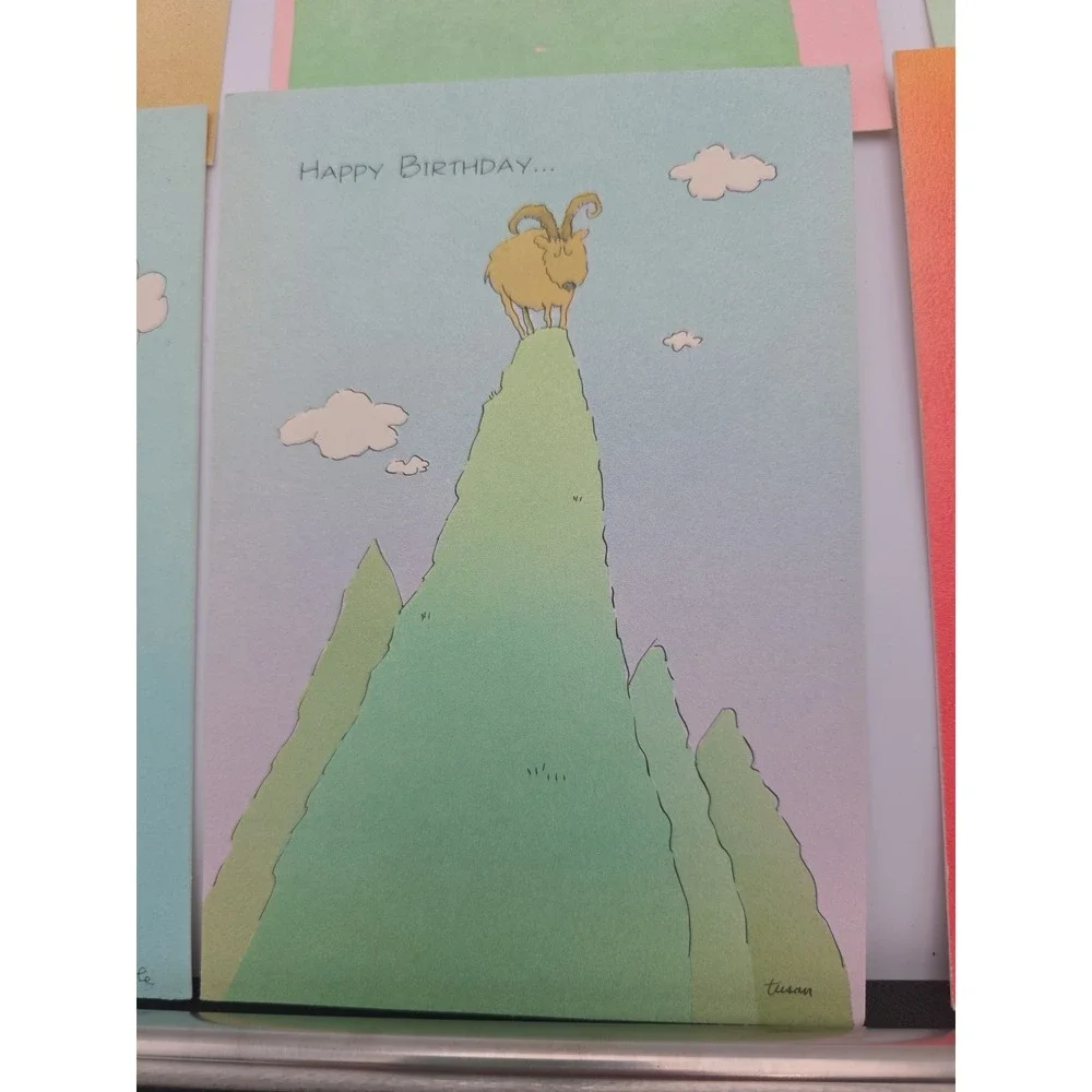Vtg Hallmark Happy Birthday Funny Greeting Cards UNUSED Envelopes Lot of 16 80s